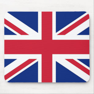 Mauspad mit Flagge des Vereinigten Königreichs