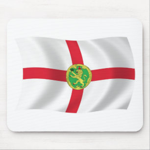 Mauspad mit Flagge von Alderney