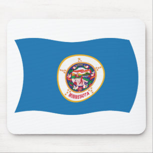 Mauspad mit Flagge von Minnesota