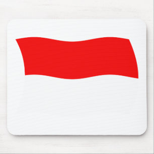 Mauspad mit Flagge von Monaco