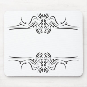 Mauspad mit künstlerischen Rahmen