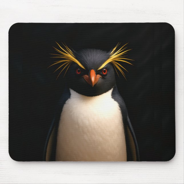 Mauspad mit Rockhopper-Pinguin (Vorne)