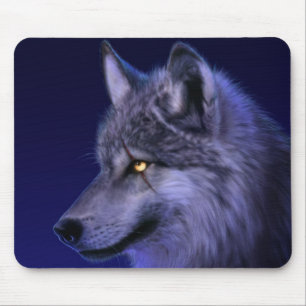 Mauspad: Mystic Wolf Mouse Pad Mousepad