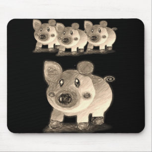 Mauspad-Schwein Mousepad