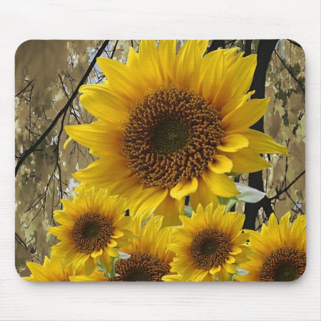 Mauspad Sonnenblume (Vorne)