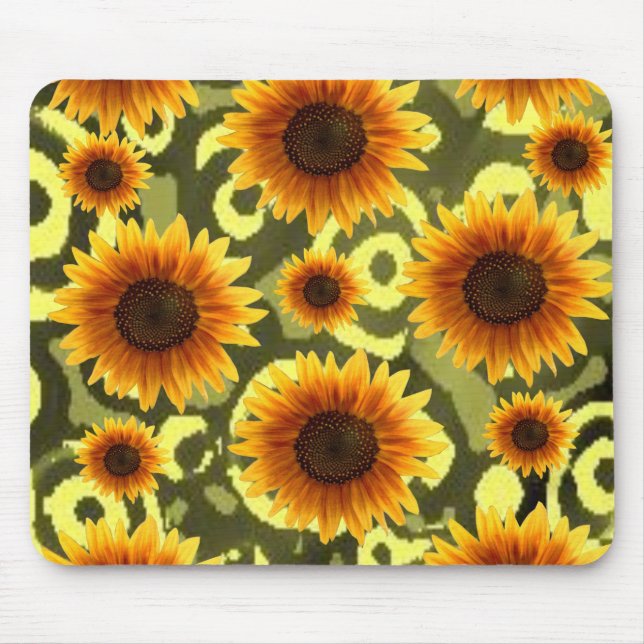 Mauspad Sonnenblume (Vorne)