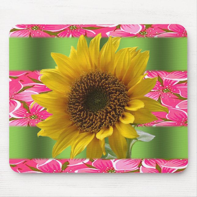 Mauspad Sonnenblume (Vorne)