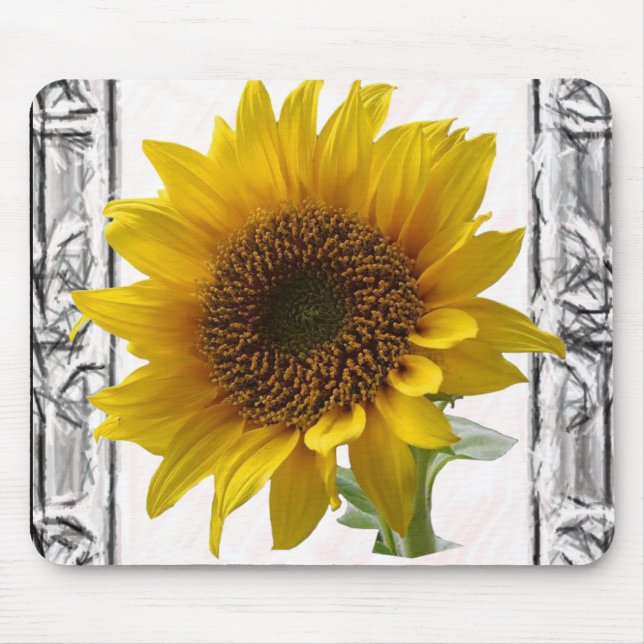 Mauspad Sonnenblume (Vorne)