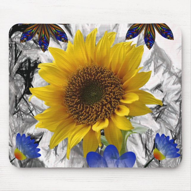 Mauspad Sonnenblume (Vorne)