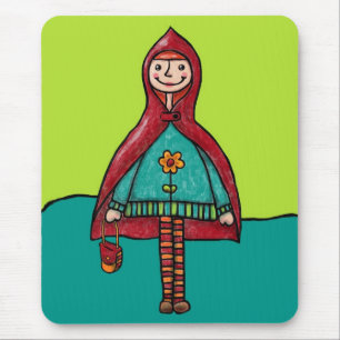 Mauspad, Süße kleine Rotkäppchen Mousepad