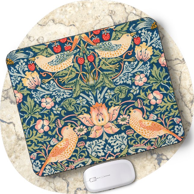 MAUSPAD - William Morris - "Strawberry Thief" (Von Creator hochgeladen)