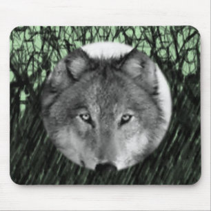 Mauspad Wolf