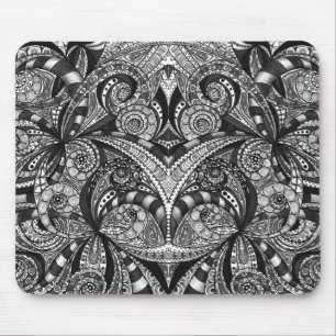 Mauspad Zeichnung Floral