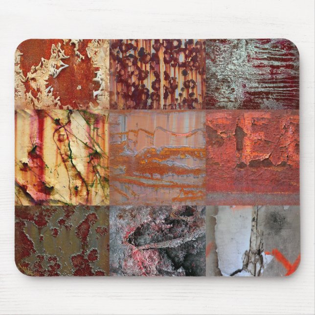Mauspad ZIZZAGO Art Rusty Street Patch (Vorne)