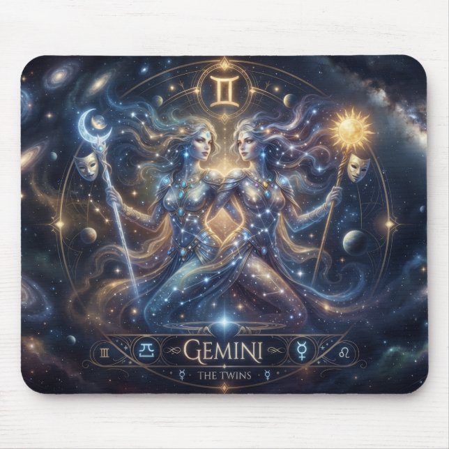 Mauspad, Zwillinge Mousepad (Vorne)