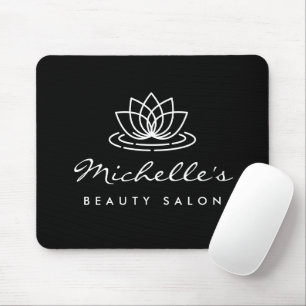 Mauspapier für Schönheitssalon mit Lotus-Logo Mousepad