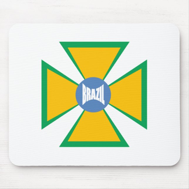 Mausteppich DESIGN BRAZIL Mousepad (Vorne)
