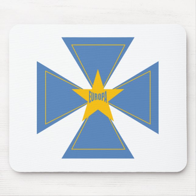 Mausteppich DESIGN EUROPA Mousepad (Vorne)
