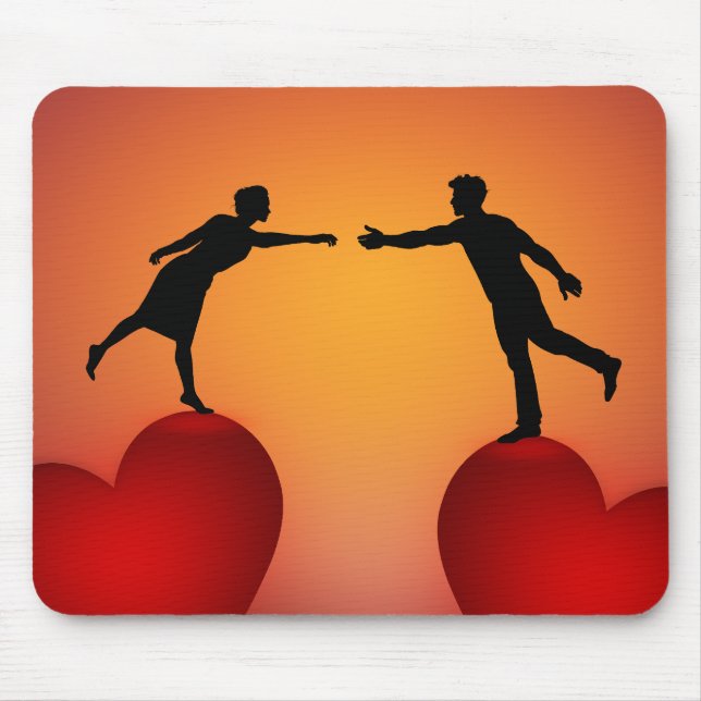 Mausteppich Liebe Mousepad (Vorne)