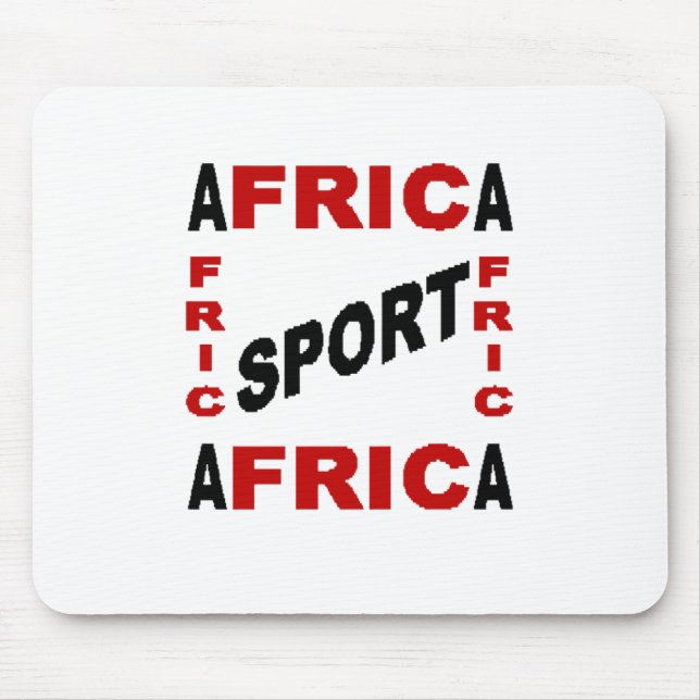 Mausteppiche DESIGN AFRICA SPORT Mousepad (Vorne)