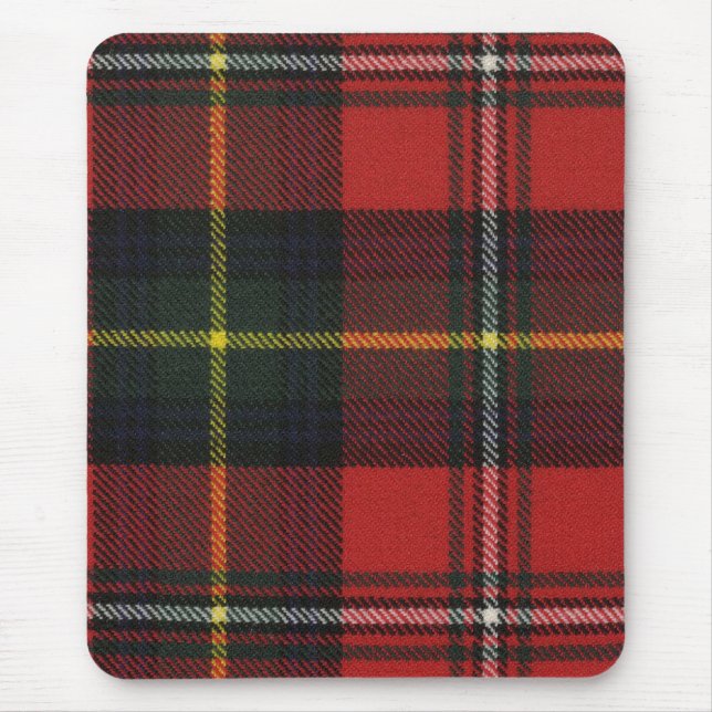 Mausunterlage Boyd moderner Tartan-Druck Mousepad (Vorne)