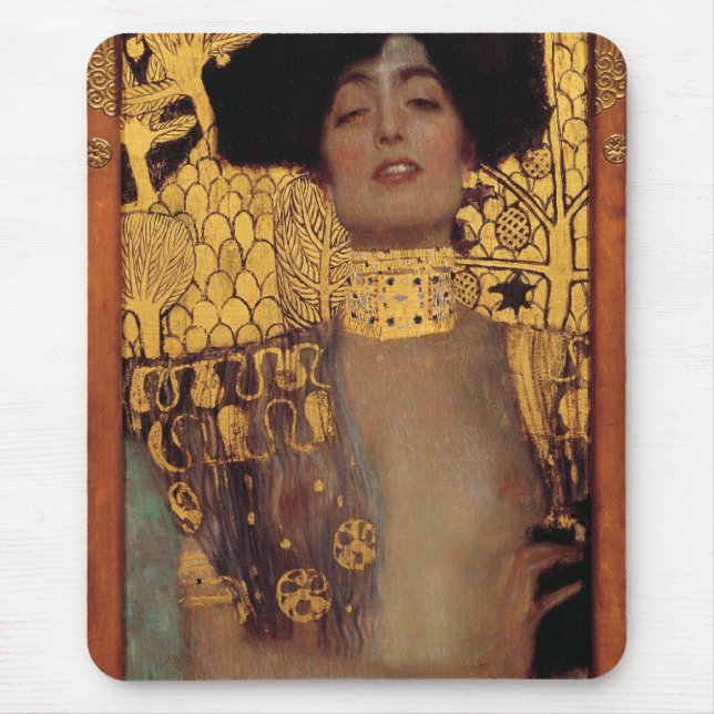 Mausunterlage Gustav Klimt Judith Mousepad (Vorne)