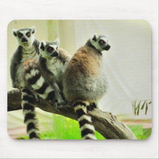 Mausunterlage - Lemur-Ring angebunden Mousepad