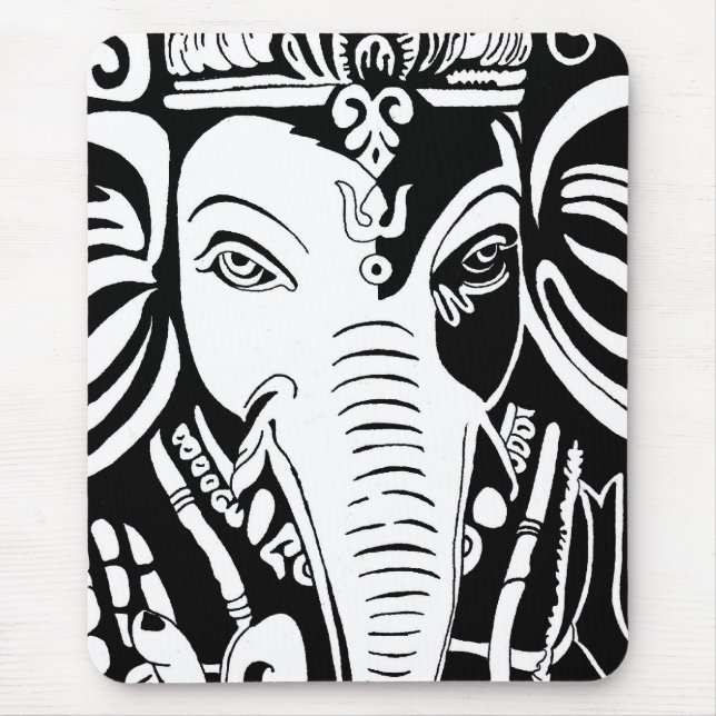 Mausunterlage Lord-Ganesha Mousepad (Vorne)