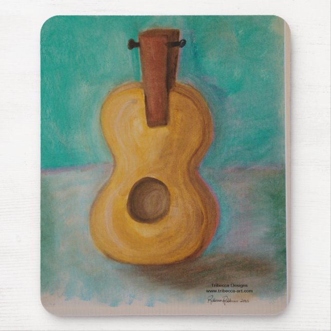 Mausunterlage mit ursprünglichem Kunstentwurf Mousepad (Vorne)