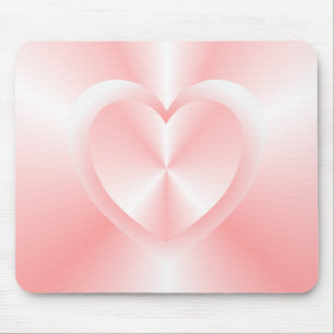 Mausunterlage mit zwei Herzen Mousepad