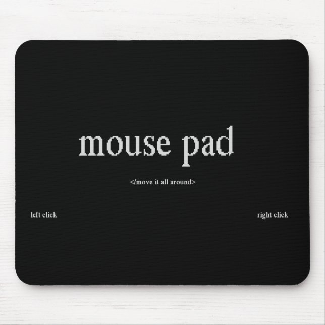 Mausunterlage Mousepad (Vorne)