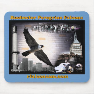 Mausunterlage-Rochester-Wanderfalken Mousepad