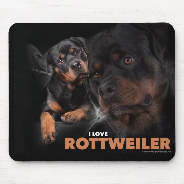 Mausunterlage Rottweiler Mousepad (Vorne)