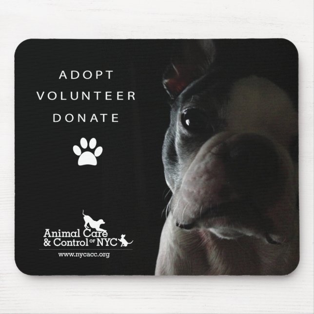 Mausunterlage "ruhig aufpassend " mousepad (Vorne)