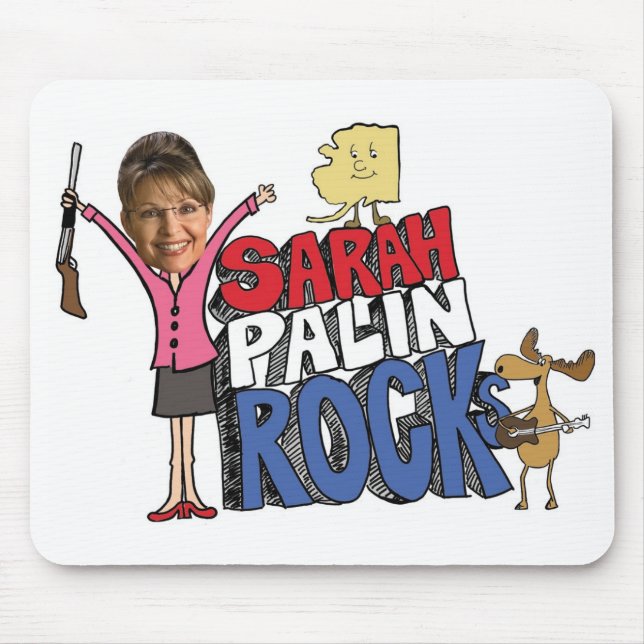 Mausunterlage Sarahs Palin Mousepad (Vorne)