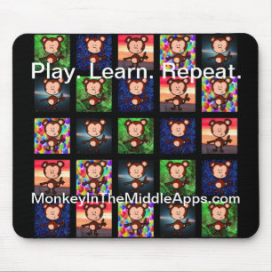 Mausunterlage-Schwarzes Mousepad