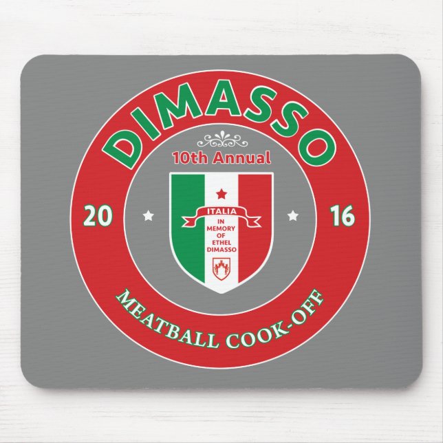 Mausunterlagegrau Mousepad (Vorne)