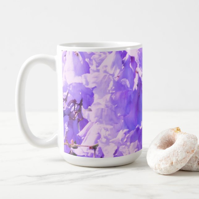 Mauve Bell Kaffeetasse (Mit Donut)