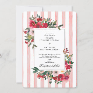 Mauve Chalk Einladung zur Hochzeit
