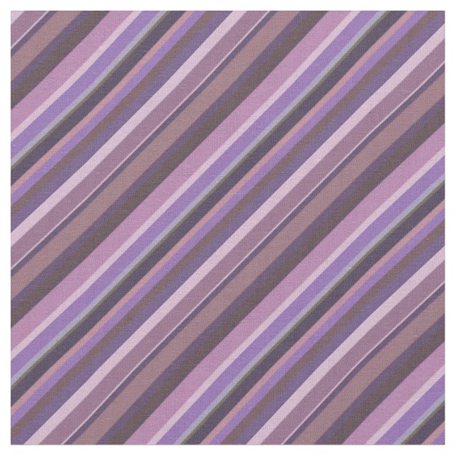 Mauve diagonale Streifen Stoff (Nahaufnahme)