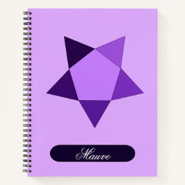 Mauve Dream Spiral Notebook Notizbuch