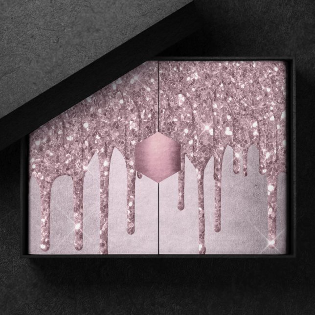 Mauve-Glitzer | Dusty Pink Melt Shimmer Seidenpapier (Von Creator hochgeladen)