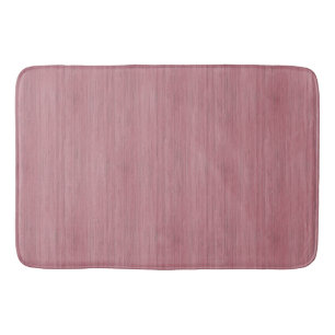 Mauve Lila Bamboo Holz Grain Look Badematte