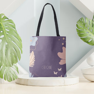 Mauve Lila trendige Boho-Chic-Tasche