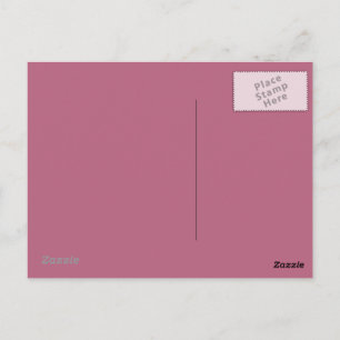 Mauve Pink Hintergrund eine Postkarte