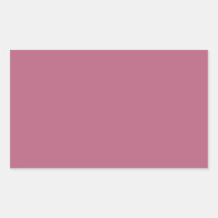 Mauve Rectangle Sticker