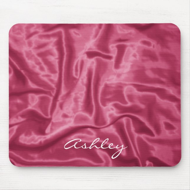 Mauve Satin - Computer Mousepad (Vorne)