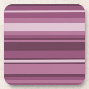 Mauve Streifen Untersetzer