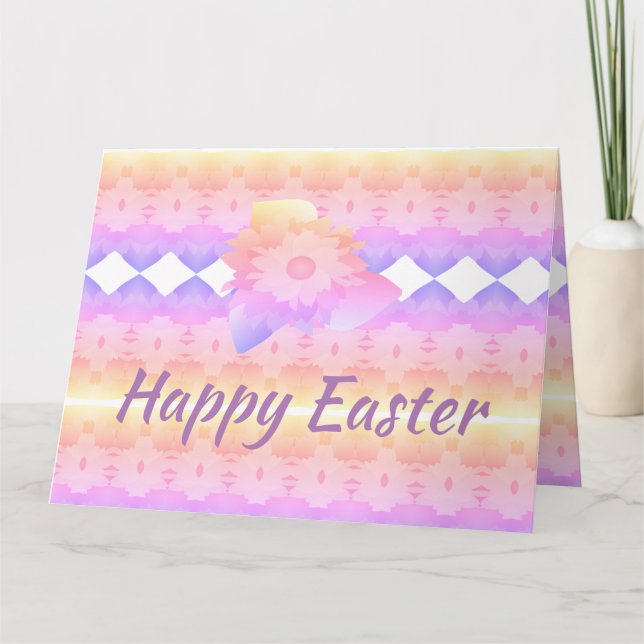 Mauve und Gelb Karte (Vorderseite)