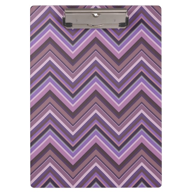 Mauve zigzag klemmbrett (Vorderseite)